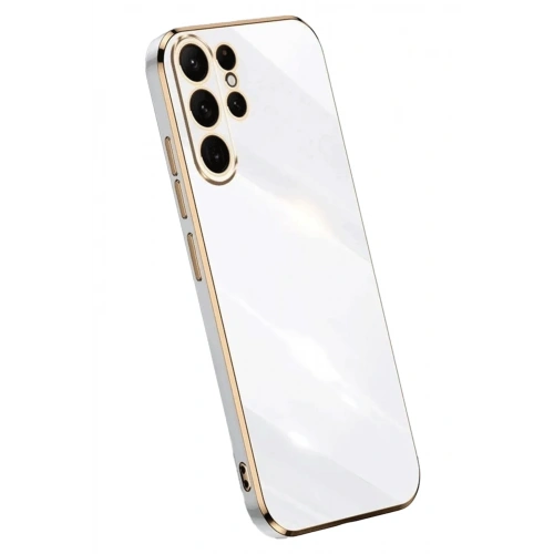 BFS  Samsung Galaxy S25 Ultra Kılıf Volet Silikon - Beyaz