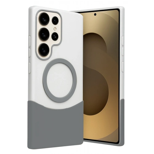BFS  Samsung Galaxy S25 Ultra Velar Magsafe Kapak - Natural Grey