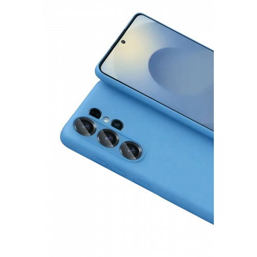 BFS  Samsung Galaxy S26 Ultra Nano içi Kadife Silikon - Mavi