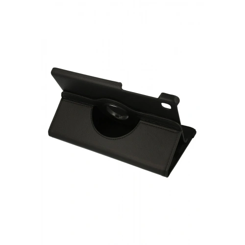 BFS  Samsung Galaxy T220 Tab A7 Lite 8.7 Kılıf 360 Tablet Deri Kılıf - Siyah