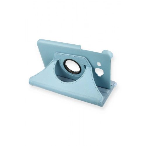 BFS  Samsung Galaxy T280 Tab A 7 Kılıf 360 Tablet Deri Kılıf - Turkuaz