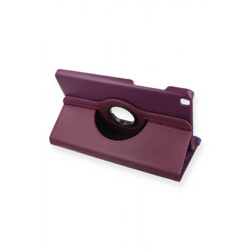 BFS  Samsung Galaxy T290 Tab A 8 Kılıf 360 Tablet Deri Kılıf - Mürdüm