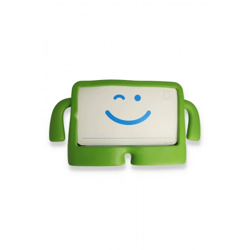 BFS  Samsung Galaxy T500 Tab A7 10.4 Kılıf Karakter Tablet Silikon - Yeşil