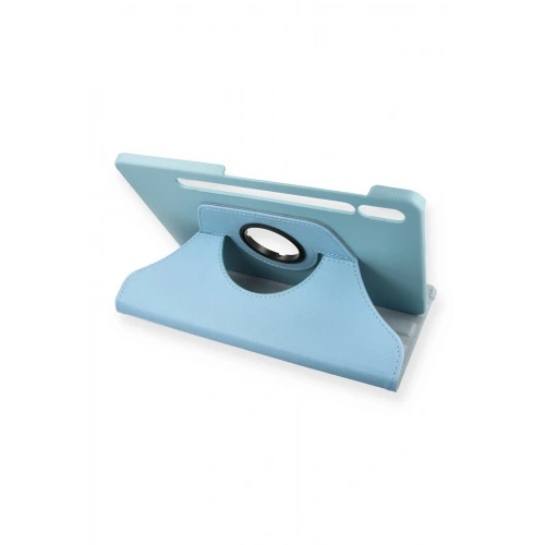 BFS  Samsung Galaxy T860 Tab S6 10.5 Kılıf 360 Tablet Deri Kılıf - Turkuaz