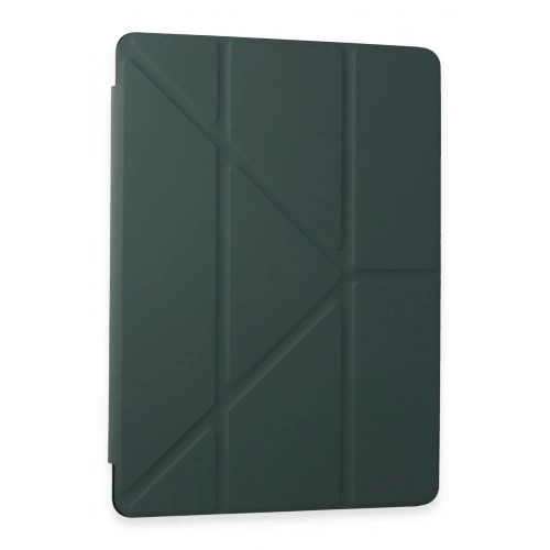 BFS  Samsung Galaxy T870 Tab S7 11 Kılıf Kalemlikli Mars Tablet Kılıfı - Koyu Yeşil