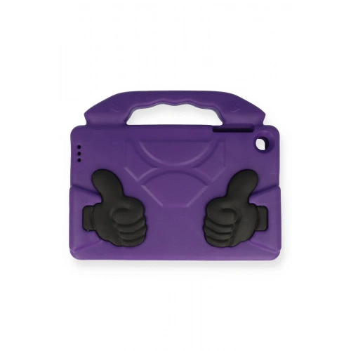 BFS  Samsung Galaxy T870 Tab S7 11 Kılıf Like Stantlı Tablet Silikon - Mor