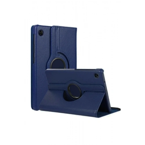 BFS  Samsung Galaxy Tab A11 360 Tablet Deri Kılıf - Lacivert