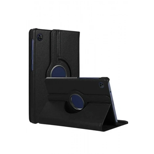 BFS  Samsung Galaxy Tab A11 360 Tablet Deri Kılıf - Siyah