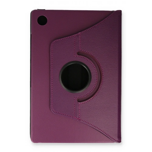 BFS  Samsung Galaxy Tab A9 Kılıf 360 Tablet Deri Kılıf - Mürdüm