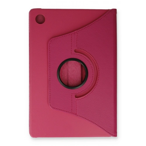 BFS  Samsung Galaxy Tab A9 Kılıf 360 Tablet Deri Kılıf - Pembe