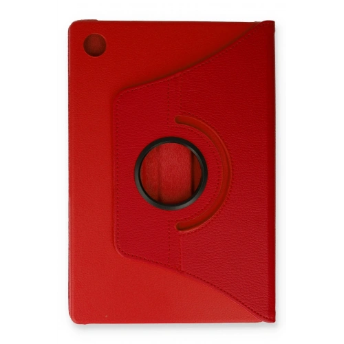 BFS  Samsung Galaxy Tab A9 Plus Kılıf 360 Tablet Deri Kılıf - Kırmızı