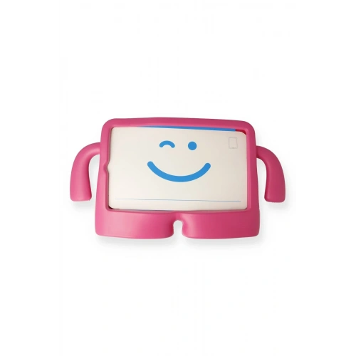 BFS  Samsung Galaxy Tab A9 Plus Kılıf Karakter Tablet Silikon - Pembe