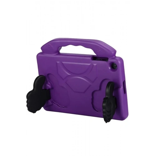 BFS Samsung Galaxy Tab A9 Plus Kılıf Like Stantlı Tablet Silikon - Mor