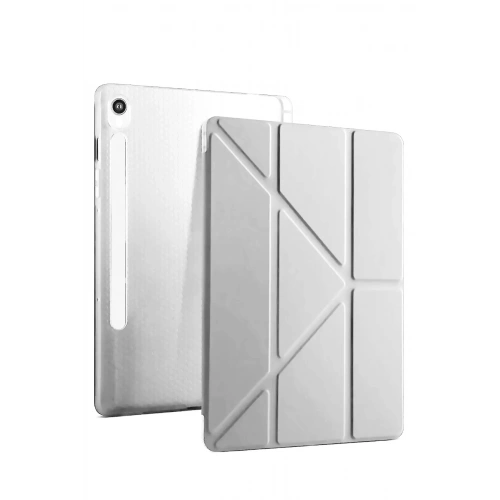 BFS Samsung Galaxy Tab S10 FE Plus 13.1 Kalemlikli Mars Tablet Kılıfı - Gri