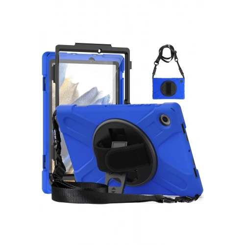 BFS  Samsung Galaxy X200 Tab A8 10.5 Kılıf Amazing Tablet Kapak - Mavi