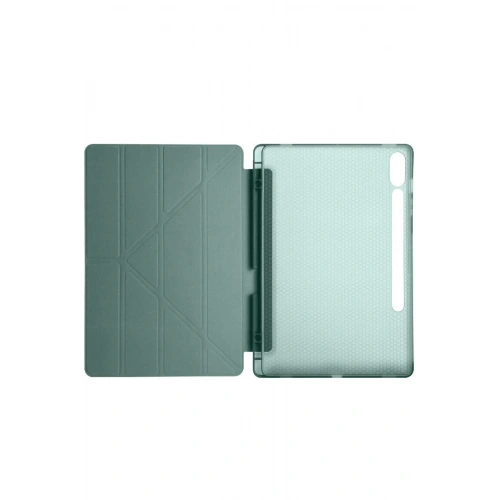 BFS Samsung Galaxy X510 Tab S9 FE 11 Kılıf Kalemlikli Mars Tablet Kılıfı - Koyu Yeşil