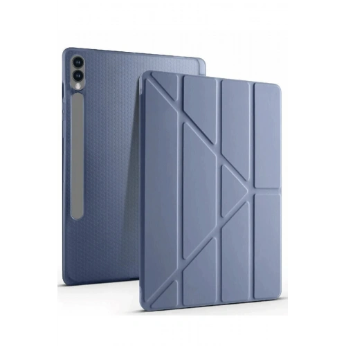 BFS  Samsung Galaxy X510 Tab S9 FE 11 Kılıf Kalemlikli Mars Tablet Kılıfı - Lavender