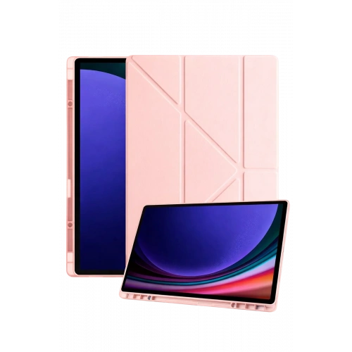 BFS  Samsung Galaxy X930 Tab S11 Ultra 14.6 Kalemlikli Mars Tablet Kılıfı - Rose Gold