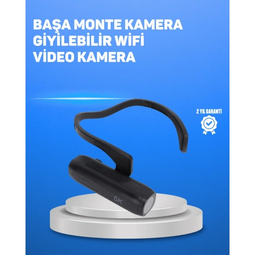 BFS Sarsıntı Önleyici 5K Video Kayıt Kamerası