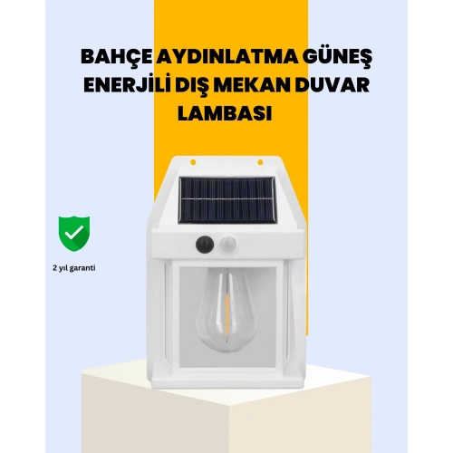 BFS Sensörlü Solar Led Dış Duvar Aydınlatma