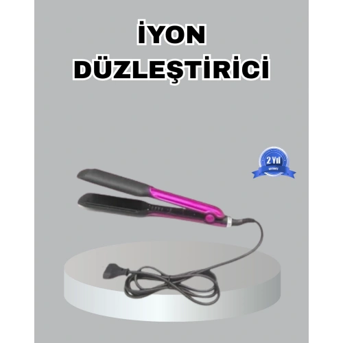 BFS Seramik Plakalı Saç Düzleştirici – Plaka Kilitli ve Elektriklenme Önleyici