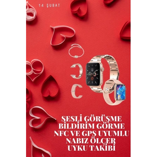 BFS Sevgiliye Özel Yeni Nesil Akıllı Saat Çiftlere Özel Kampanya Çift Saatleri