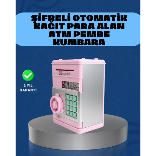 BFS Şifreli Elektronik Para Biriktirme Kumbarası Büyük Kapasiteli