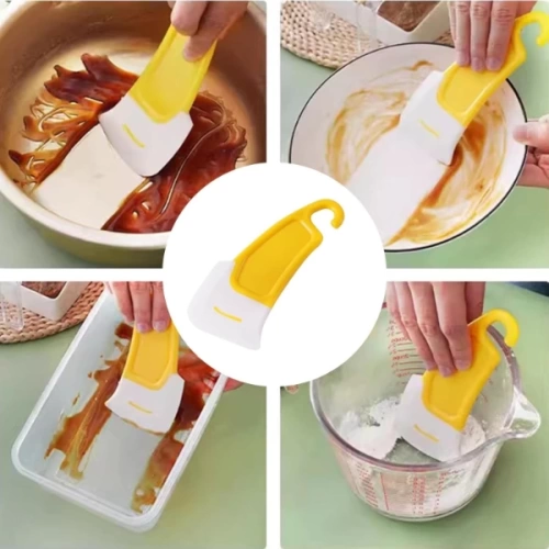 BFS Silikon Uçlu Bulaşık Temizleme Kazıyıcı Spatula