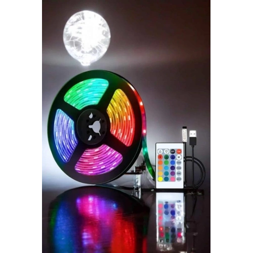 BFS Smart Şerit Led TV Arkası Renkli Kumandalı 10 Metre