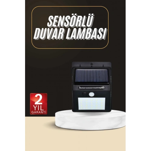 BFS Solar Dekoratif Lambası Sensörlü Led Işık Bahçe Aydınlatma