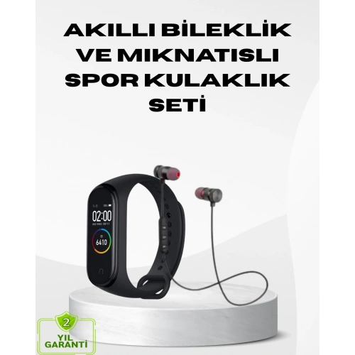 BFS Spor Bileklik + Kablosuz Bluetooth Kulaklık Fitness Seti