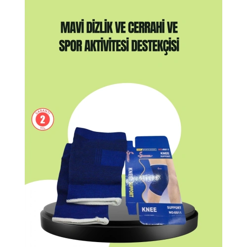 BFS Spor İçin Diz Destek Bandı Anti Kayma Yapısı