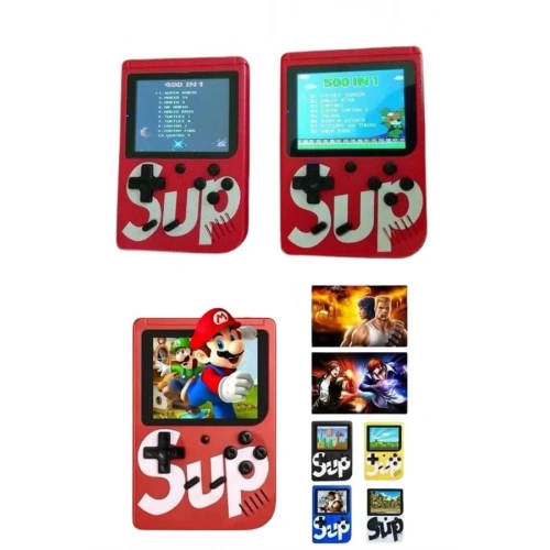 BFS Sup Atari Retro 400 Nostalji Oyunlu Mini Atari Taşınabilir Oyun Konsolu