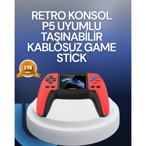 BFS Tak Çalıştır Mini Retro GamePad | 520 Klasik Oyun