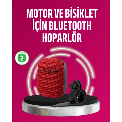 BFS Taşınabilir Bluetooth Hoparlör Suya Dayanıklı Kumaş Kaplama