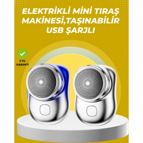 BFS Taşınabilir, cep boyunda, şarjlı elektrikli tıraş makinesi
