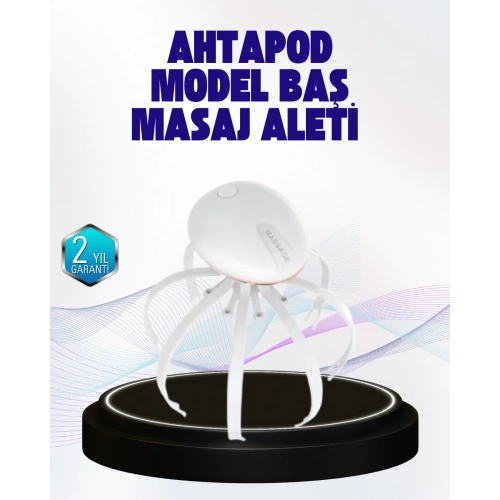 BFS Taşınabilir Elektrikli Kafa Masaj Cihazı Sessiz Motor ve Ergonomik Tasarım