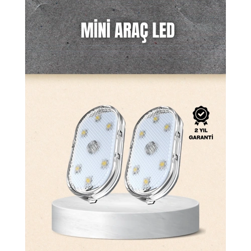 BFS Taşınabilir Manyetik Mini LED Lamba 7 Renk Seçenekli