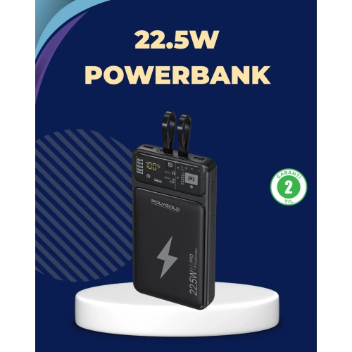 BFS Taşınabilir Powerbank 22.5W Hızlı Şarj Destekli
