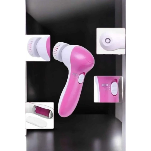 BFS Taşınabilir Yüz Temizleme Cihazı Masaj, Peeling, Temizlik 5 Başlıklı
