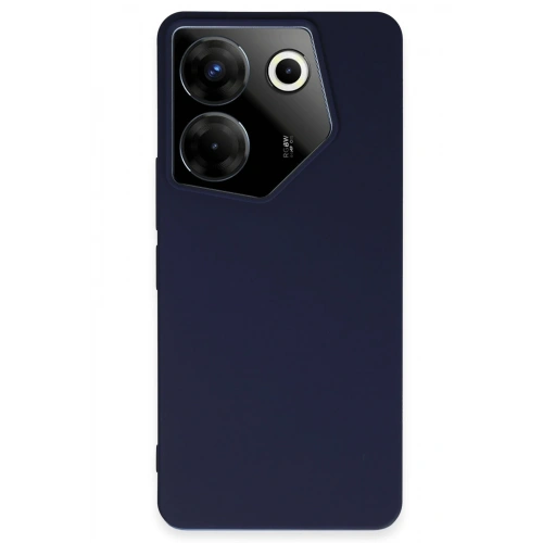 BFS  Tecno Camon 20 Pro 5G Kılıf First Silikon - Lacivert