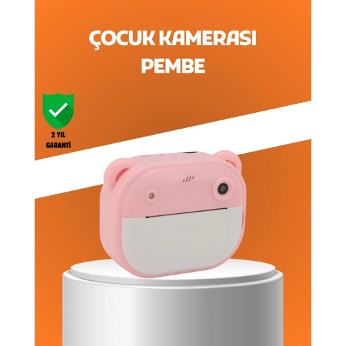 BFS Termal Baskılı HD Şipşak Kamera 24MP Çift Lensli 32GB Hafızalı