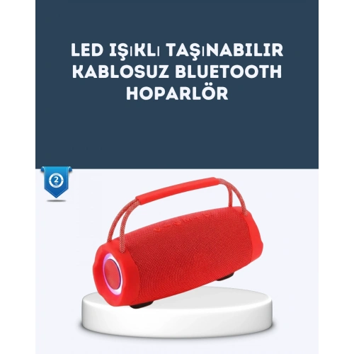 BFS TF Kart ve AUX Destekli IPX6 Suya Dayanıklı Bluetooth Hoparlör