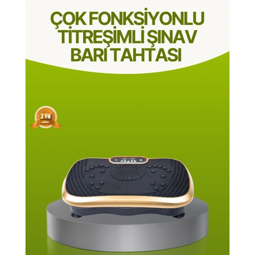 BFS Titreşimli Egzersiz Platformu Evde Fitness ve Kas Güçlendirme