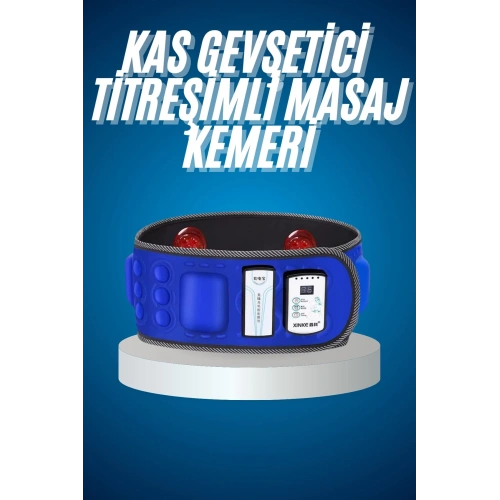 BFS Titreşimli Kas Gevşetici Masaj Kemeri Zayıflama Aleti Bel Bölge Sırt Masaj Aleti