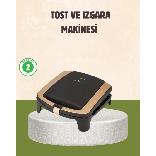 BFS Tost Makinesi Isı Kontrollü 4 Dilim Kapasiteli