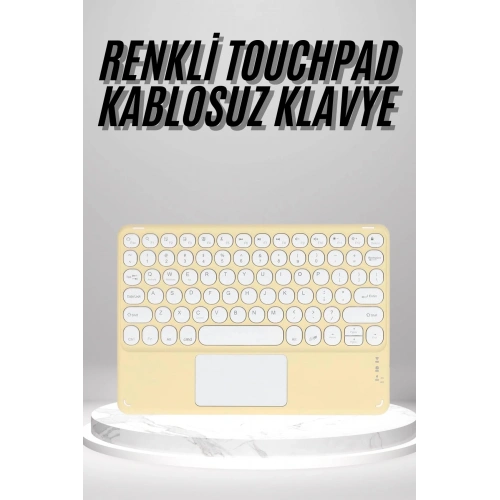 BFS Touchpad Uyumlu Bluetooth Klavye Slim Kablosuz Wifi Q Klavye
