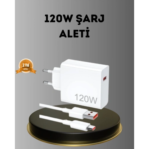 BFS Turbo 120W Hızlı Şarj Cihazı – Kısa Devre ve Akım Koruma Özellikli