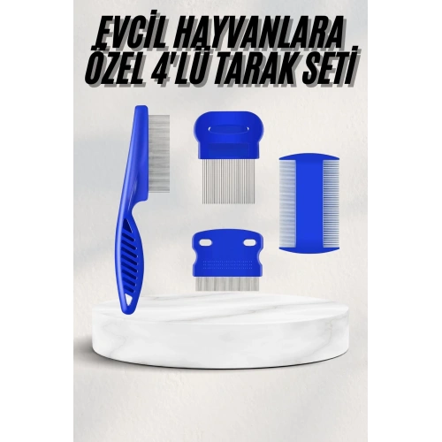 BFS Tüy Fırçası Bit Tarağı Seti Evcil Hayvan Tüy Toplayıcı Bit Pire Önleyici Tarak