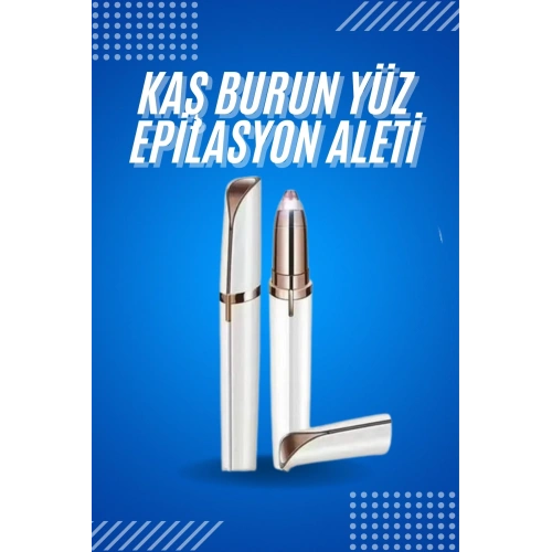 BFS Tüy Kıl Alma Kaş Bıyık Unisex Yüz Bakım Epilasyon Aleti Pilli